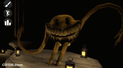 Monster With Large Smile GIF