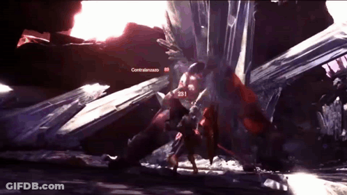 Monster With Long Tail GIF