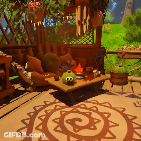 Monster With Many Arms And Large Head GIF