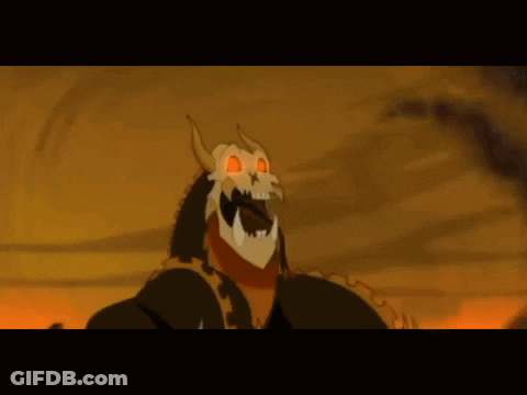 Monster With Red Eyes GIF