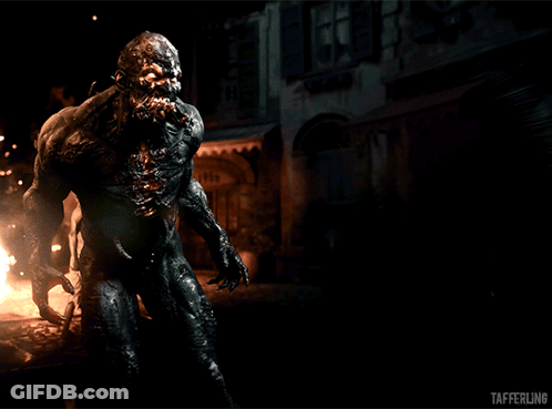Monster With Tafferling GIF