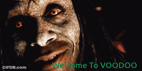 Monster With Welcome To Voodoo GIF
