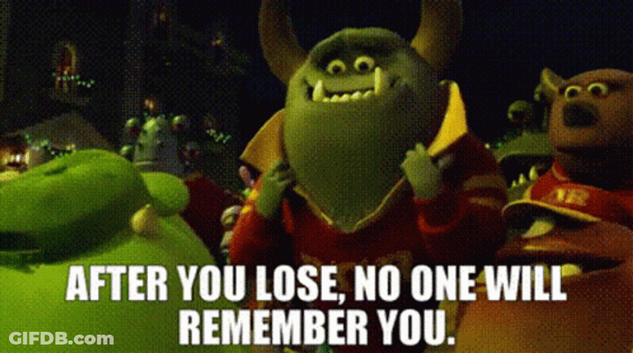 Monsters Inc After Losing No One Remember You GIF