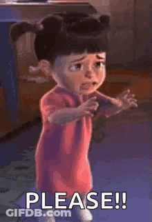 Monsters Inc Character Crying And Asking GIF