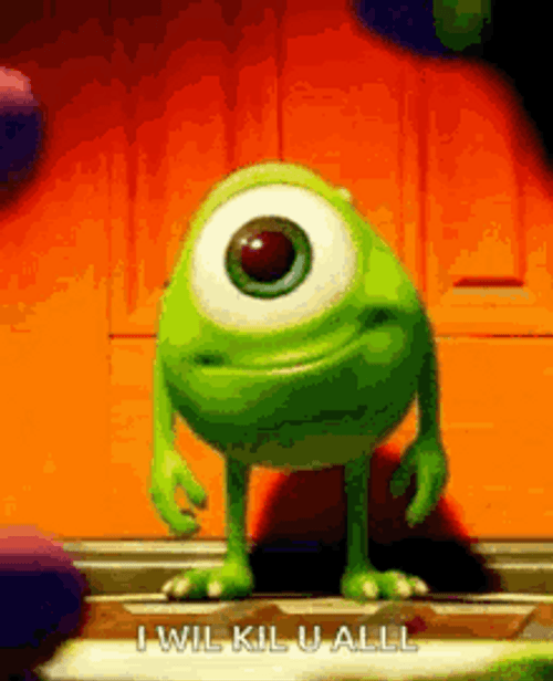 Monsters University Cute Mike Wazowski I Will You GIF