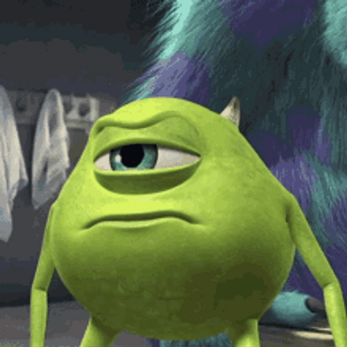 Monsters University Mike Wazowski Tease Murmur GIF