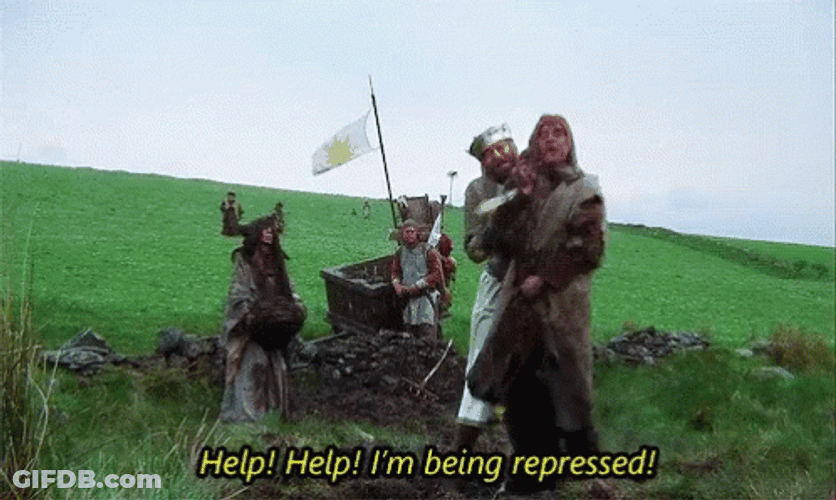 Monty Python Eric Idle Asking For Help GIF