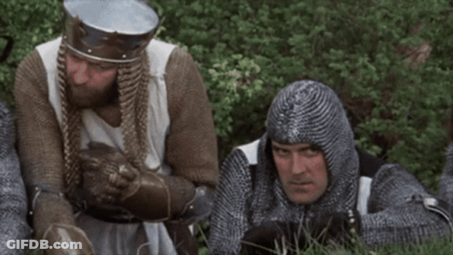 Monty Python King Arthur Graham Chapman GIF