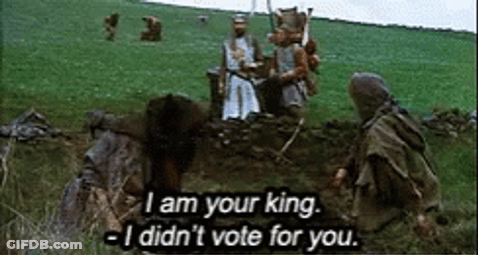 Monty Python King Arthur GIF