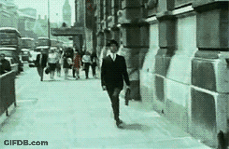 Monty Python Ministry Of Silly Walks GIF