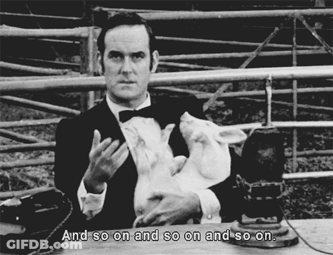 Monty Python Mr Pralin John Cleese GIF