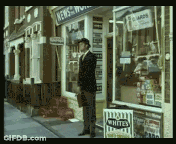Monty Python Silly Walk Eric Idle GIF
