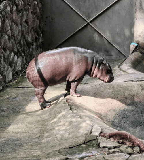 Moodeng Fish Meme GIF