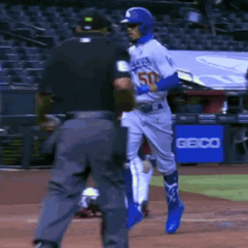 Mookie Betts Happy High Five GIF