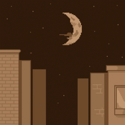 Moon Knight Animated Stars GIF
