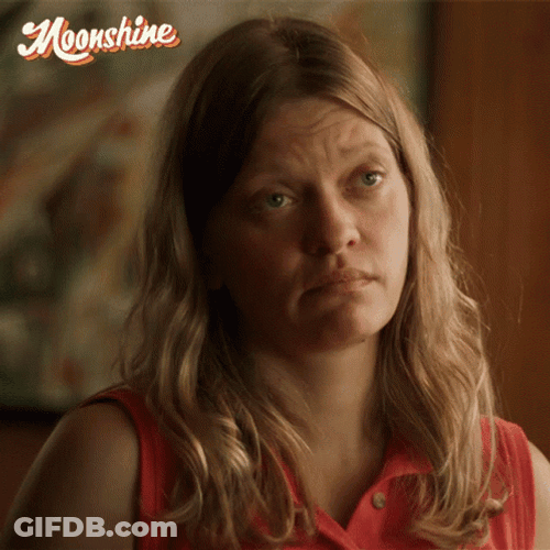 Moonshine Pissed Girl Eye Roll GIF