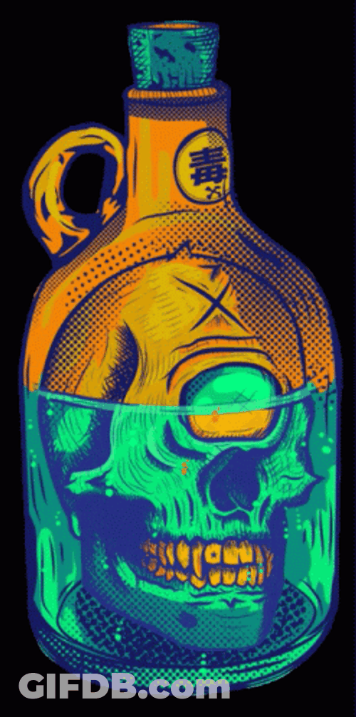 Moonshine Skull Potion GIF