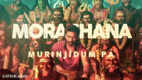 Morahana Movie Poster Man In Front Of Crowd GIF
