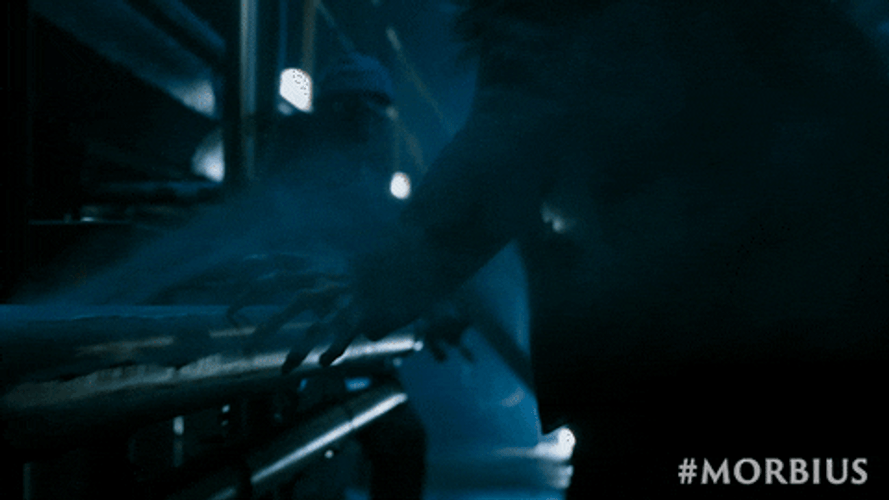 Morbius Killing Enemy GIF