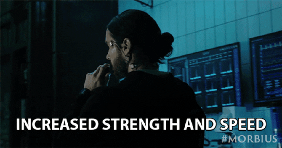 Morbius Power Test GIF