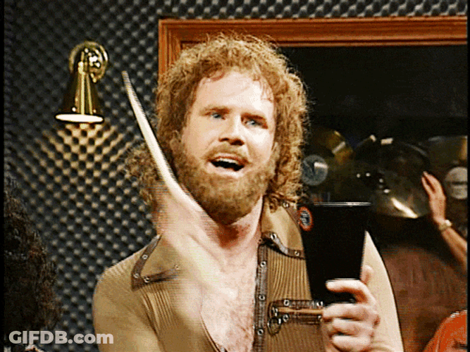 More Cowbell Will Ferrell GIF