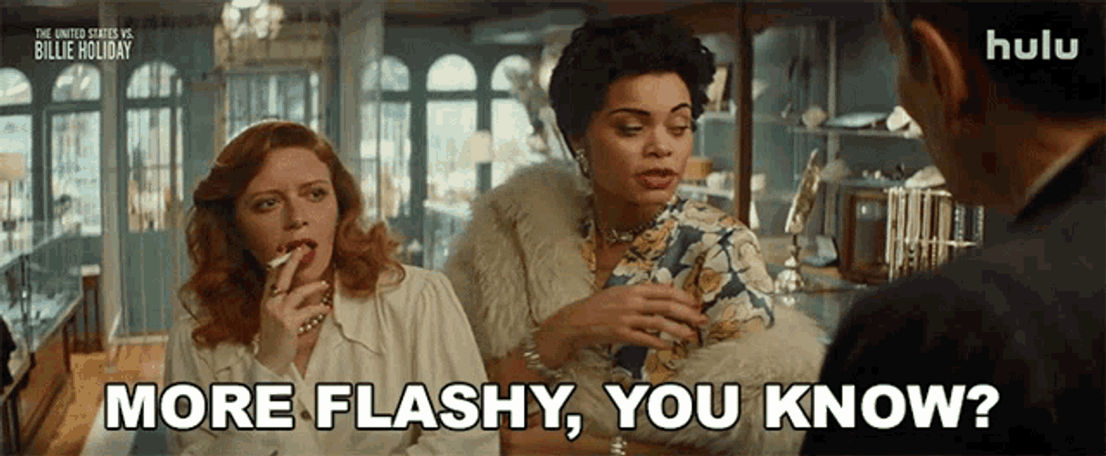 More Flashy You Know GIF