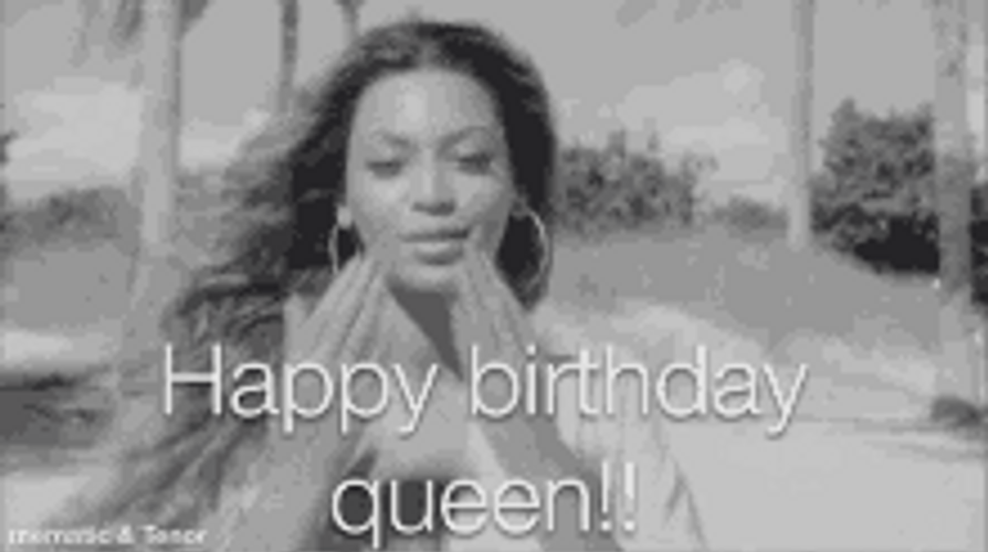 More Kisses From Beyonce Happy Birthday Queen GIF