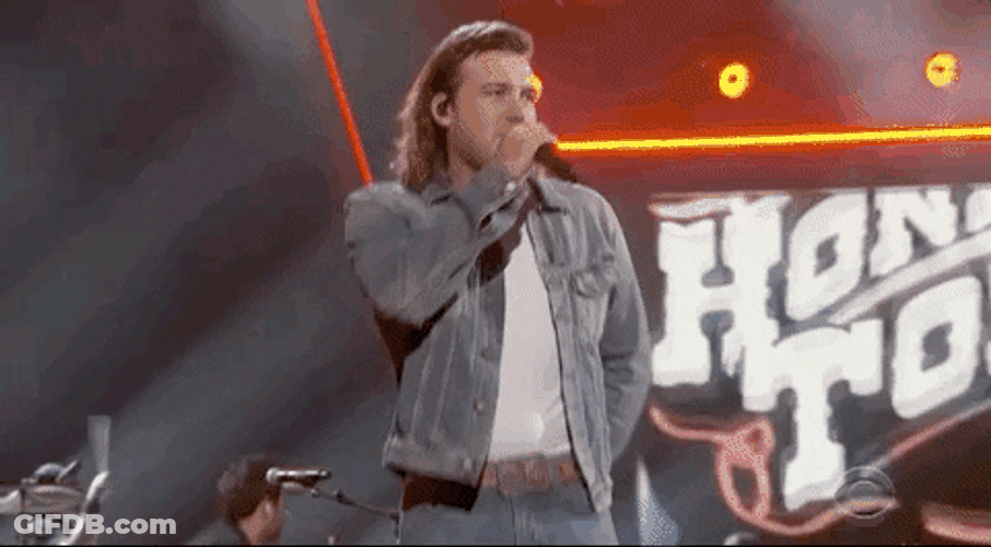 Morgan Wallen Cool Singing GIF