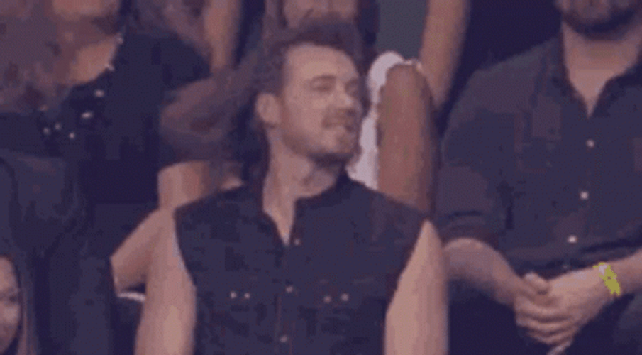 Morgan Wallen Shaking Head Sideways GIF