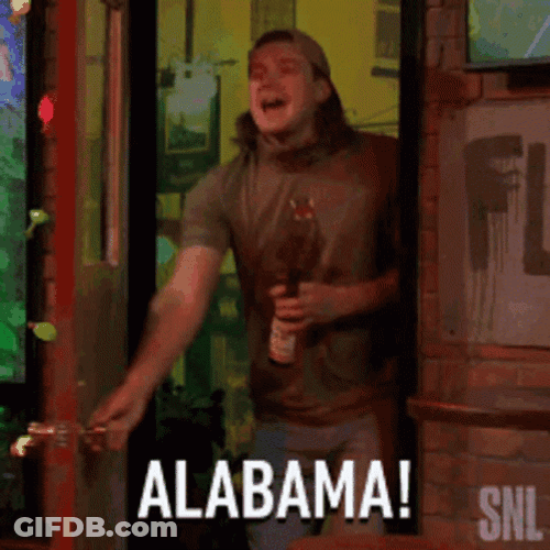 Morgan Wallen Shouting Alabama GIF