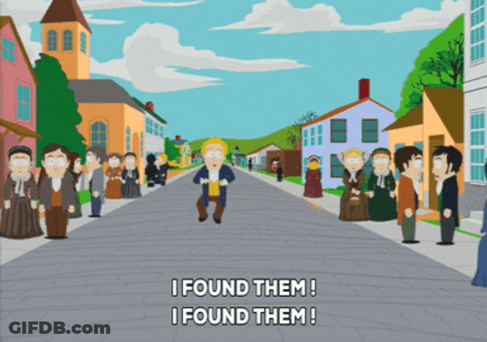 Mormon Joseph Smith Excited Animation GIF