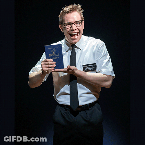 Mormon Offer Free Book GIF