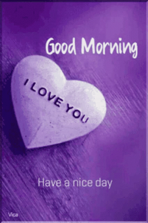 Morning I Love You Have A Nice Day GIF