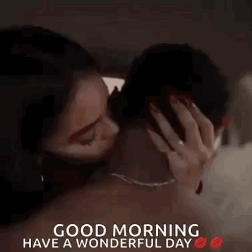 Morning Kisses Have A Wonderful Day GIF