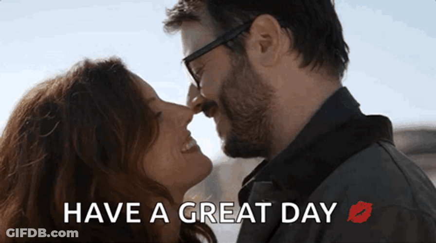 Morning Kisses Love GIF