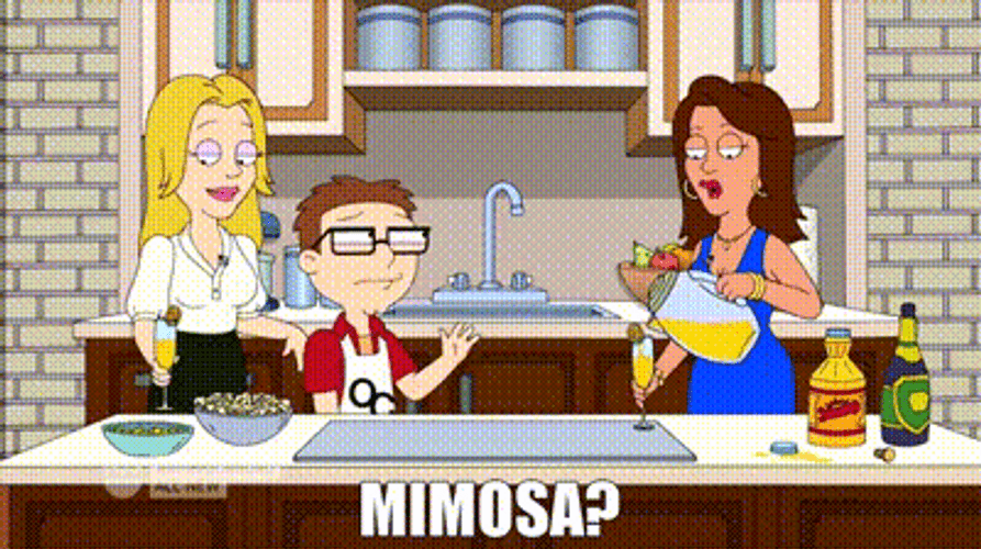 Morning Mimosa American Dad GIF