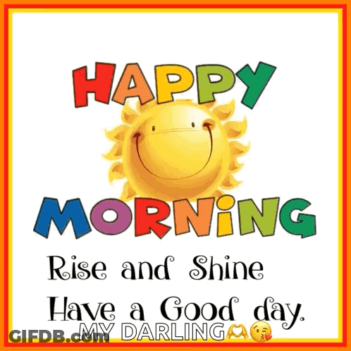 Morning Rise And Shine GIF