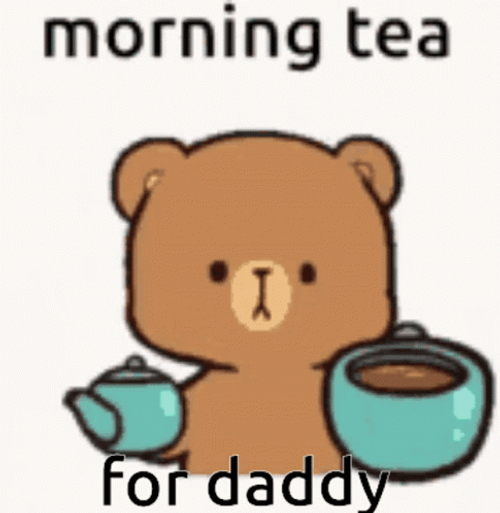 Morning Tea For Dad GIF