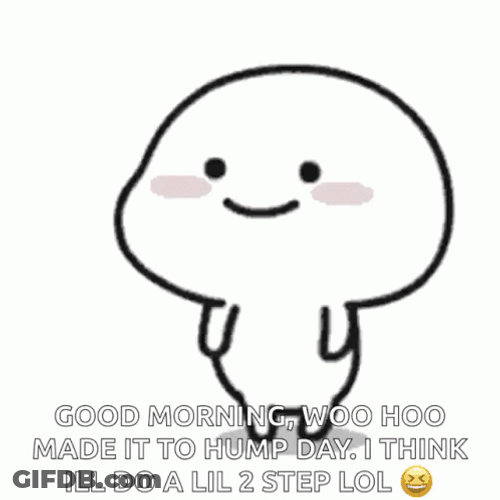 Morning Wednesday Quby Pentol Dancing GIF