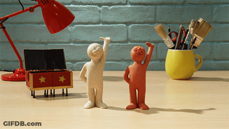 Morph Stop-Motion Bowing GIF