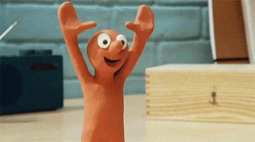 Morph Waving Happily GIF