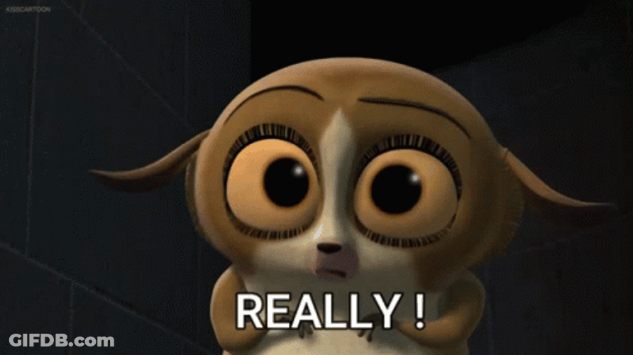 Mort Can't Believe It GIF