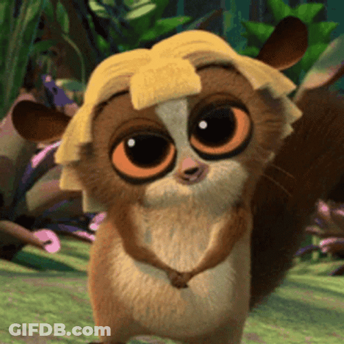 Mort Fruit Peel Head Piece GIF