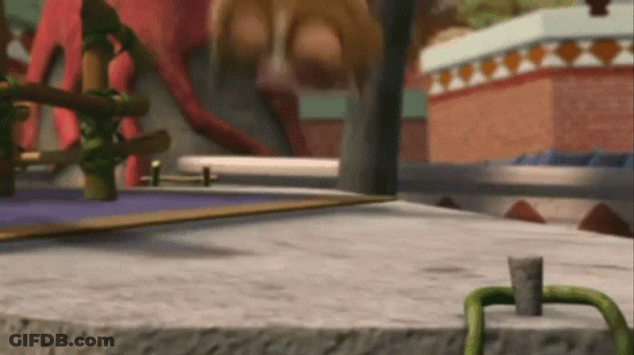 Mort Had A Bad Fall GIF