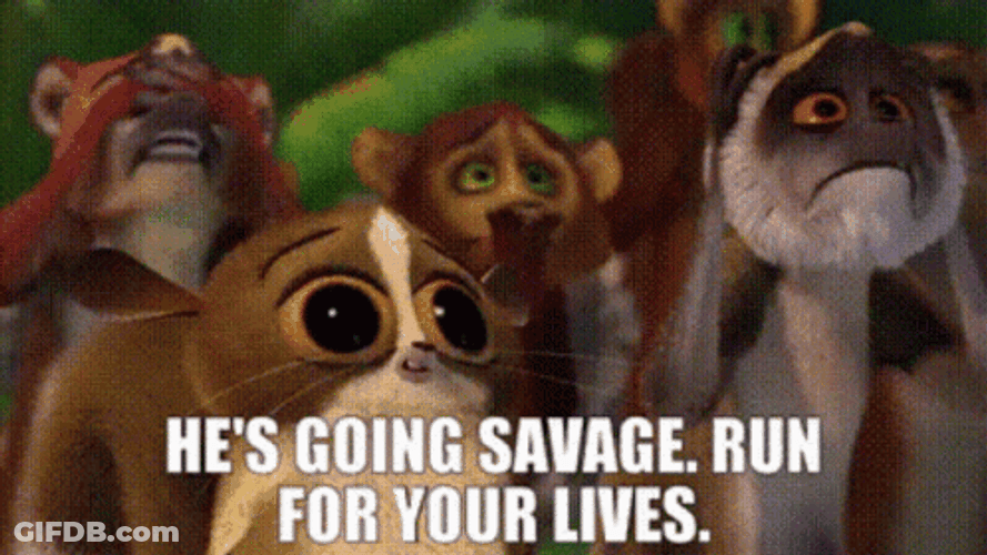 Mort He's Going Savage GIF