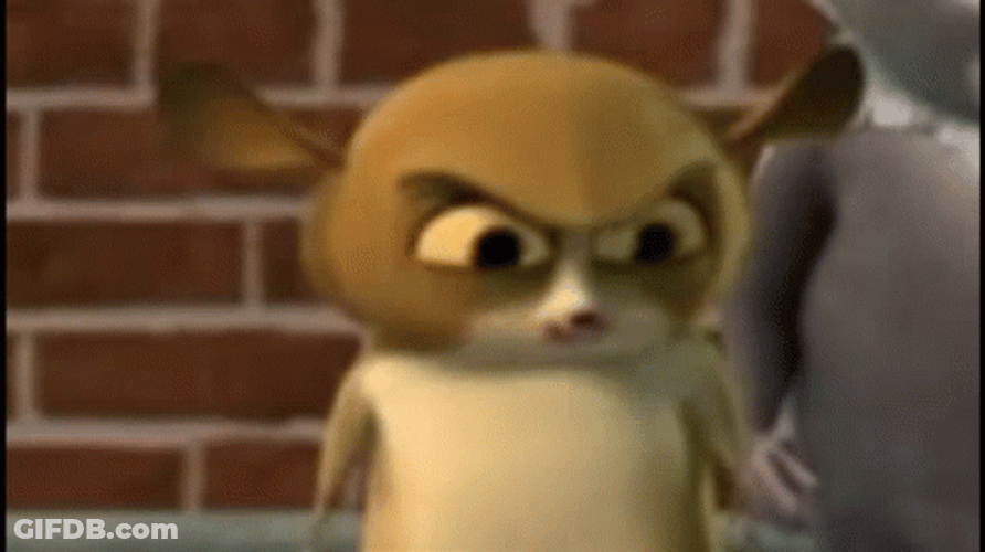Mort In A Bad Mood GIF