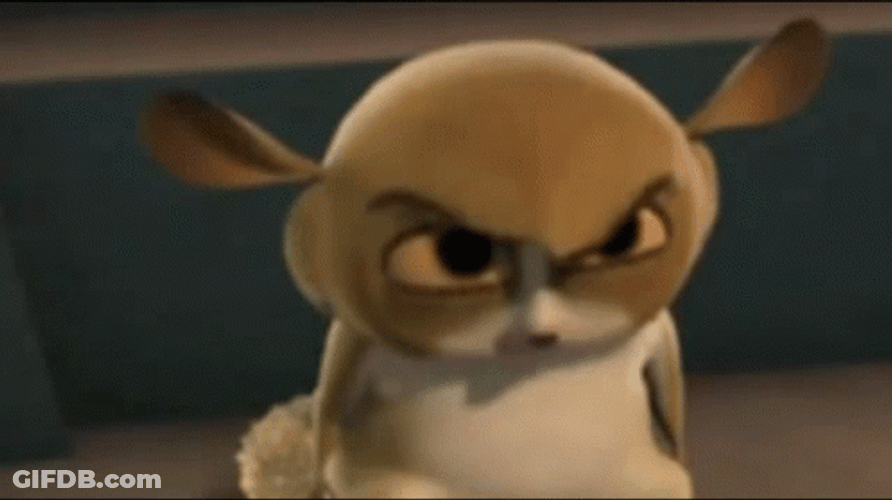 Mort Is Not Liking It GIF