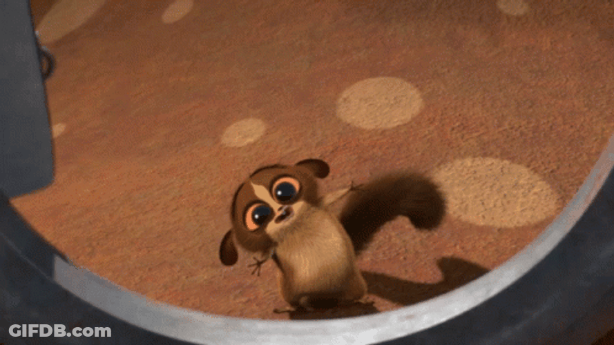 Mort Looking Curious GIF