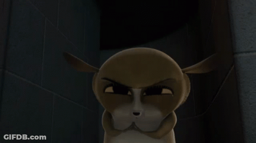 Mort Looks Really Furious GIF