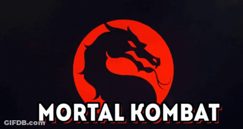 Mortal Kombat Dragon Poster GIF
